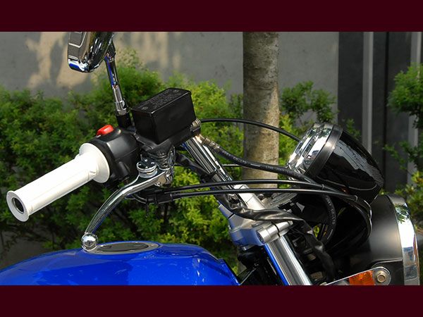 バイクハンドル　上等ハンドルNO1　20cm