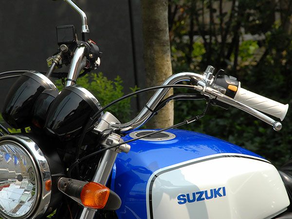 バイクハンドル　上等ハンドルNO1　20cm