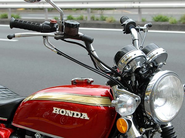バイクハンドル　Z2しぼり20cm