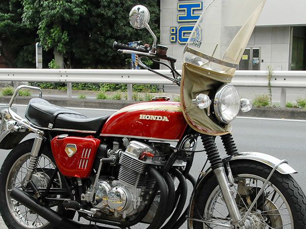 バイクハンドル　Z2しぼり20cm