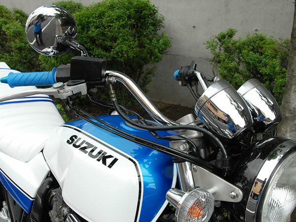 バイクハンドル　Z2しぼり20cm