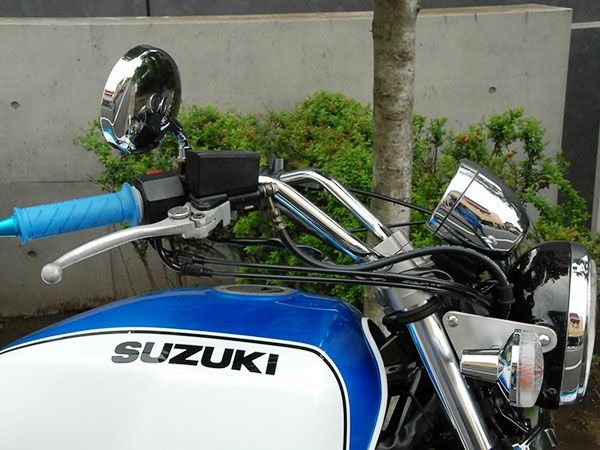 バイクハンドル　Z2しぼり20cm