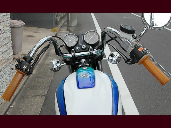 バイクハンドル　もっとハイウェイダンサー30cm