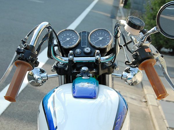 バイクハンドル　もっともっとハイウェイダンサー30cm
