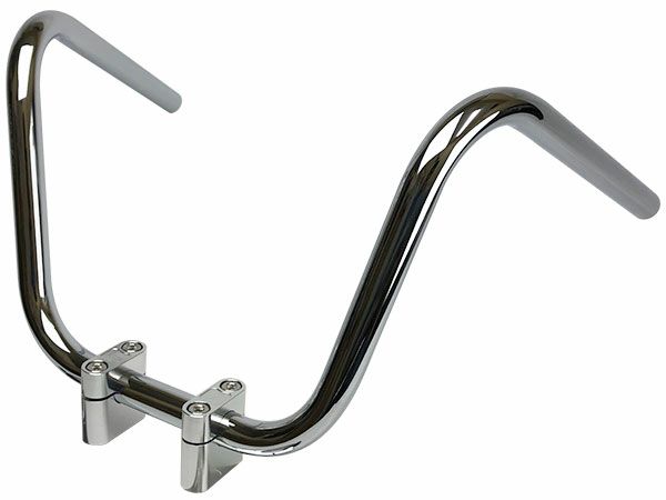 バイクハンドル　アップハンシボリ25cm