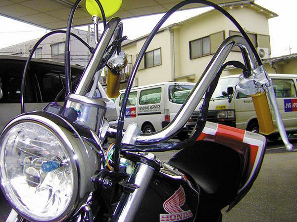 アップハンしぼりミニ用30cm | 旧車バイクカスタムパーツのゼット 