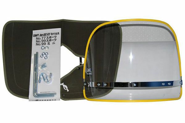 クリアフーボー(風防)黄色フチ/Clear-Yellow-FUBO