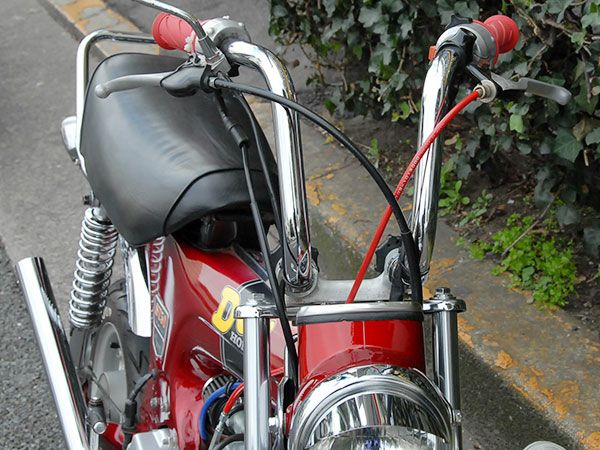 バイクハンドル　ファンキーモンキーバーしぼり