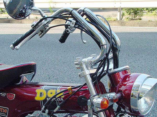 バイクハンドル　ファンキーモンキーバーゲラッチョ