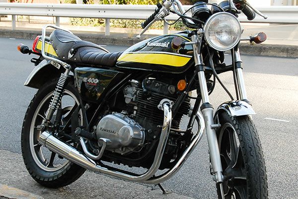 Z400/RS/B/Tハモリー管　メッキ