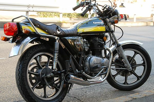 Z400/RS/B/Tハモリー管　メッキ