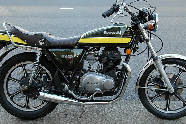 Z400/RS/B/Tハモリー管　メッキ