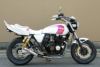 XJR400/S/R/R2イカシタショート管ZZYA管(ジーヤ管)メッキ