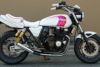 XJR400/S/R/R2イカシタショート管ZZYA管(ジーヤ管)メッキ