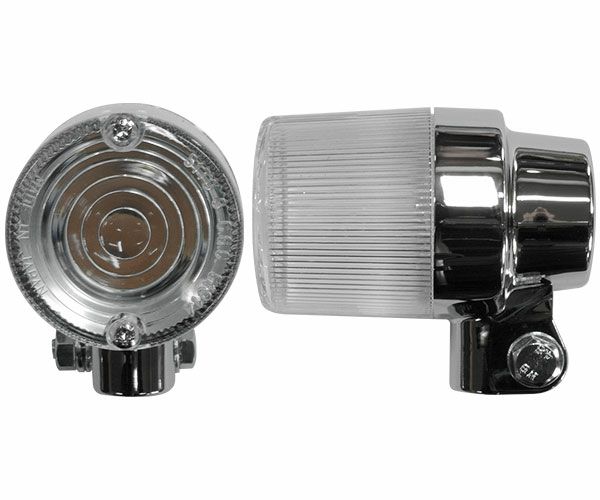 CGC製ヨーロピアンウインカー300型メッキ【丸】 Wコード