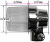 CGC製ヨーロピアンウインカー300型メッキ【丸】 Wコード