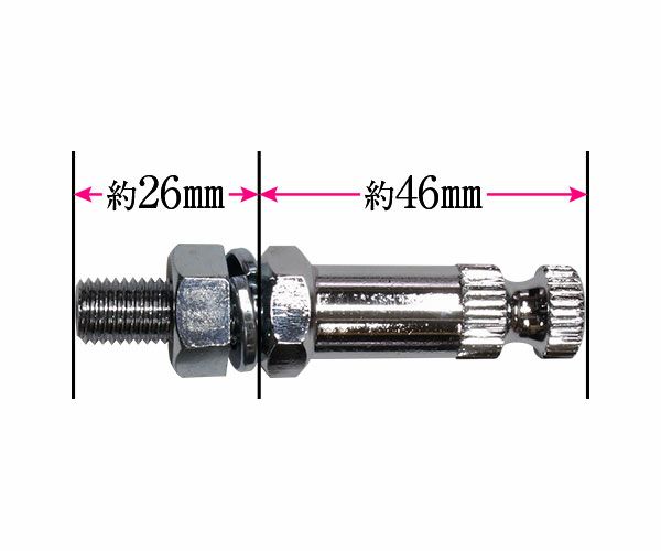 CGC製ウインカーステーM10X46【2本入】