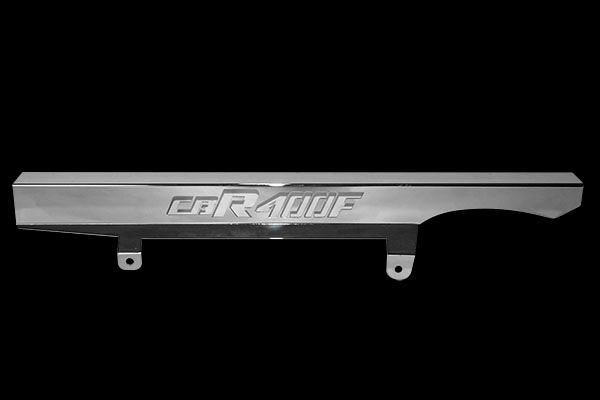 CBR400F切り文字メッキチェーンケース