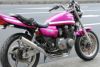 ZEPHYR ゼファー400コブラツイスト管メッキ マフラー