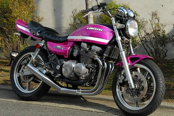 ゼファー X マフラー 旧車バイクカスタムパーツのゼットファーザーブラザーズ