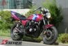 XJR400/S/R/R2イカシタショート管ZZYA管(ジーヤ管)ブラック