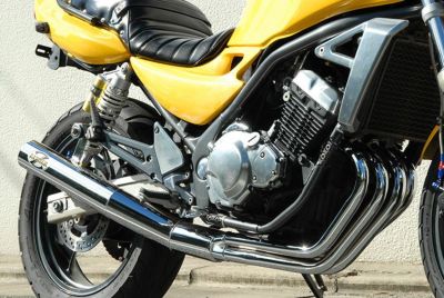 バリオス2型80φ極太マフラーバズー管メッキ | 旧車バイクカスタムパーツのゼットファーザーブラザーズ