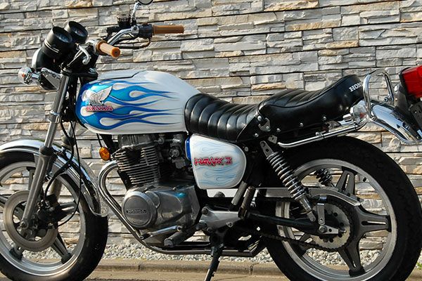CB250T/CB400T(ホーク/2用)メッキタンデムバー