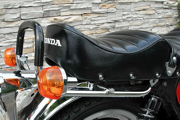 CB250T/CB400T(ホーク/2用)メッキゴム巻タンデムバー