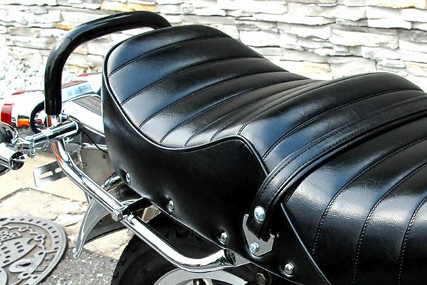 CB250T/CB400T(ホーク/2用)メッキゴム巻タンデムバー