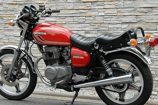 CB250T/CB400T(ホーク/2用)メッキゴム巻タンデムバー