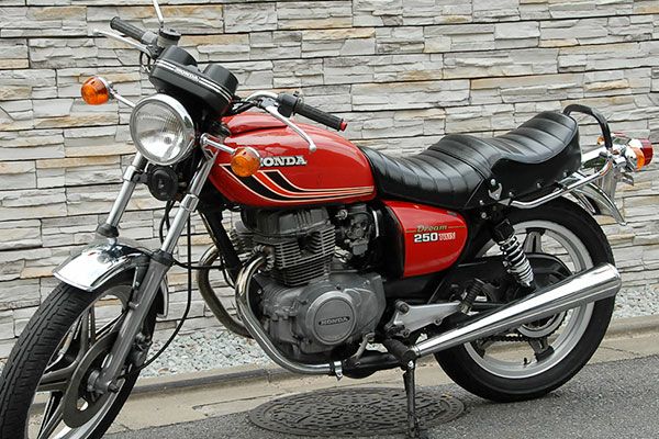 CB250T/CB400T(ホーク/2用)メッキゴム巻タンデムバー