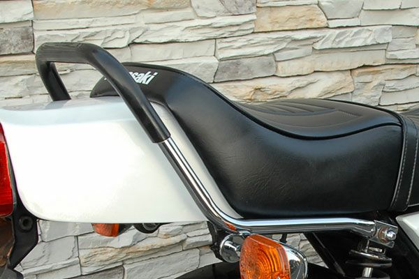 Z400FX/Z250FT用メッキゴム巻タンデムバー