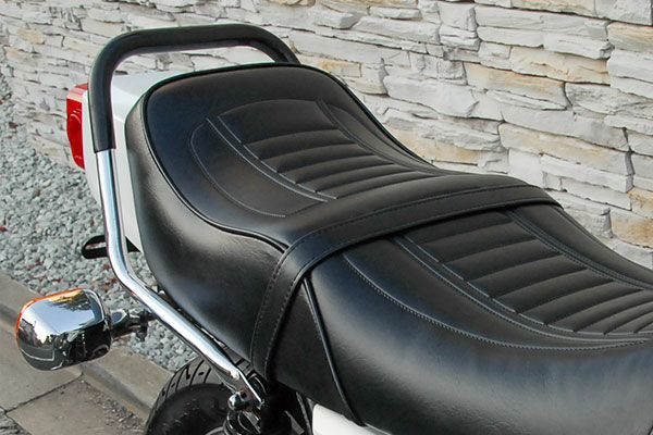 Z400FX/Z250FT用メッキゴム巻タンデムバー