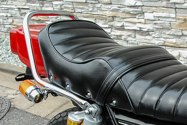 Z400FX/Z250FT用メッキタンデムバー