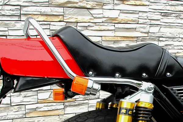 Z400FX/Z250FT用メッキタンデムバー