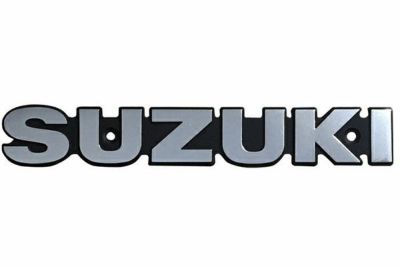 SUZUKIタンクエンブレム(シルバー) | 旧車バイクカスタムパーツのゼットファーザーブラザーズ