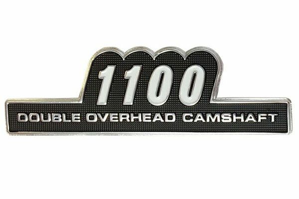 Z1タイプ1100サイドカバーエンブレム(白/メッキ)