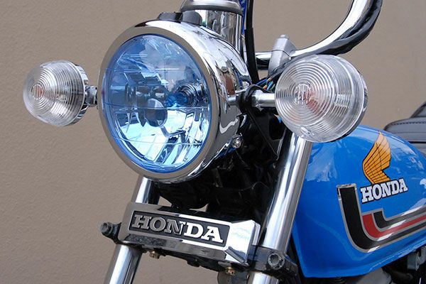 ミニ用HONDA(ホンダ)汎用メッキ三つ又カバー/タイプ3