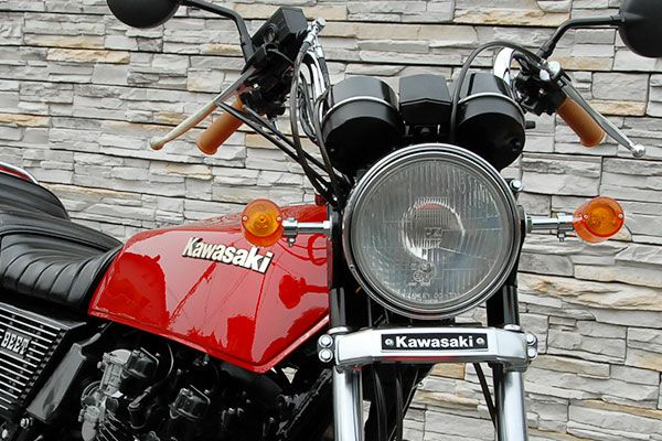 Kawasaki(カワサキ)汎用メッキ三つ又カバー