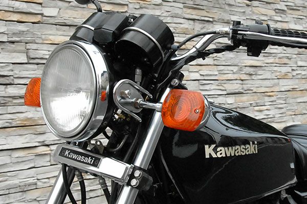 Kawasaki(カワサキ)汎用メッキ三つ又カバー