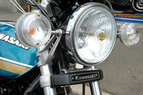 Kawasaki(カワサキ)汎用ブラック三つ又カバー