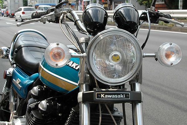 Kawasaki(カワサキ)汎用ブラック三つ又カバー