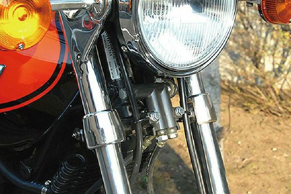 Z1/Z2フロントフォークカバー | 旧車バイクカスタムパーツのゼット 