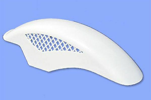 汎用メッシュフロントフェンダー(白)