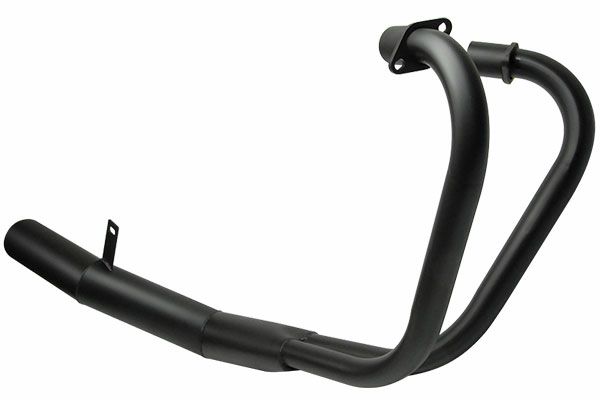 ホーク2　250/400ccイカシタショート管ZZYA管(ジーヤ管)ブラック