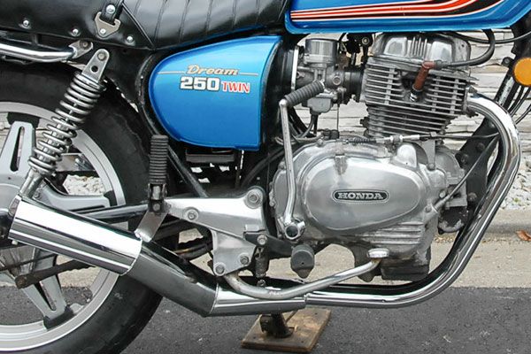 CB250/400T80φ極太バズー管【メッキ】