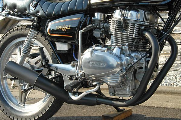 CB250/400T80φ極太バズー管【ブラック】