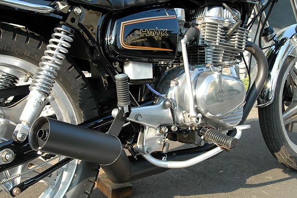 CB250/400T80φ極太バズー管【ブラック】