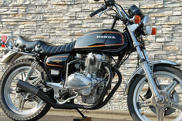 CB250/400T80φ極太バズー管【ブラック】