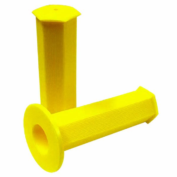 六角グリップ(イエロー) | 旧車バイクカスタムパーツのゼット